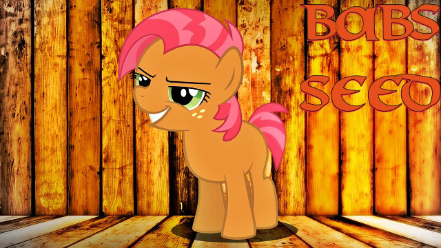 Pony pinkhair woodenfloor smile greeneyes free wallpaper for desktop - medium preview image
