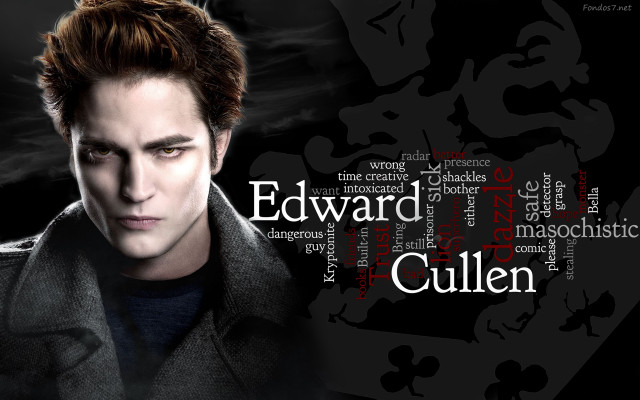 Edward potter twilight saga background free wallpaper for desktop - medium preview image