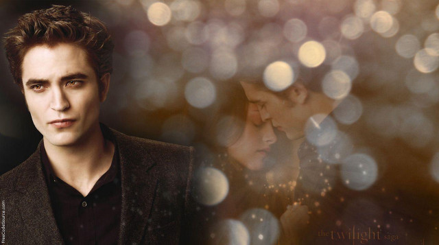 Man woman blurry bokeh night free wallpaper for desktop - medium preview image