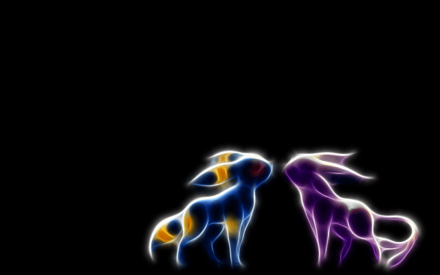 Colorful horses black background white #2 free wallpaper for desktop - medium preview image