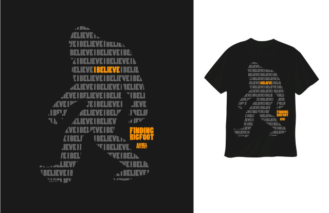 Man silhouette tshirt design graphic free wallpaper for desktop - medium preview image