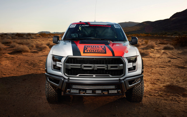 Truck red black stripe desert #2 free wallpaper for desktop - medium preview image