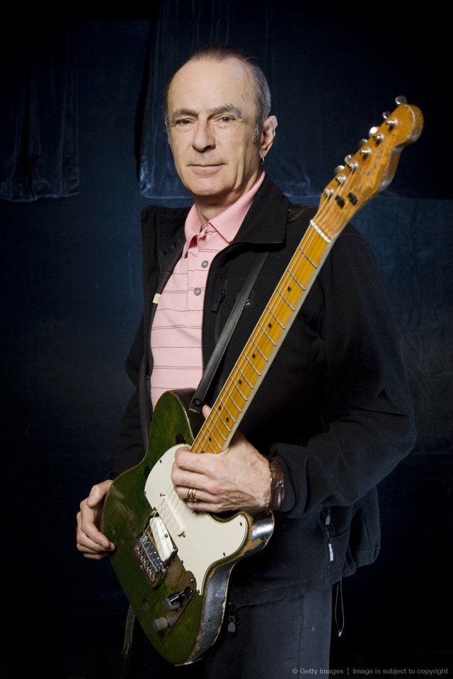 Man holding guitar posing picture free wallpaper for mobile - medium preview image