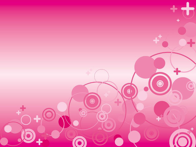 Pink background circles crosses pattern free wallpaper for desktop - medium preview image