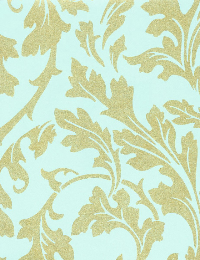 Gold white floral wallpaper design #2 free wallpaper for mobile - medium preview image