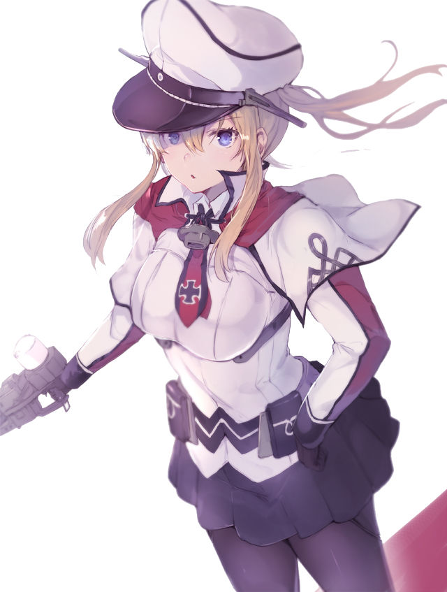 Woman uniform hat gloves sword free wallpaper for mobile - medium preview image