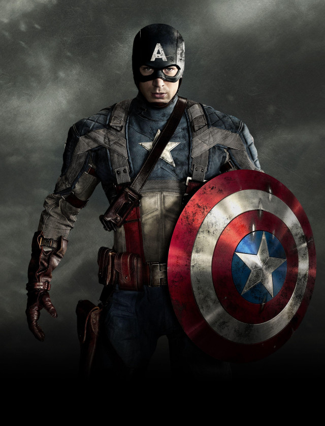 Captain america costume man shield #8 free wallpaper for mobile - medium preview image