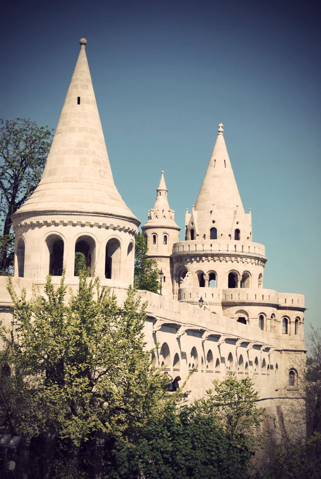 Castle clock tower side building #2 free wallpaper for mobile - medium preview image