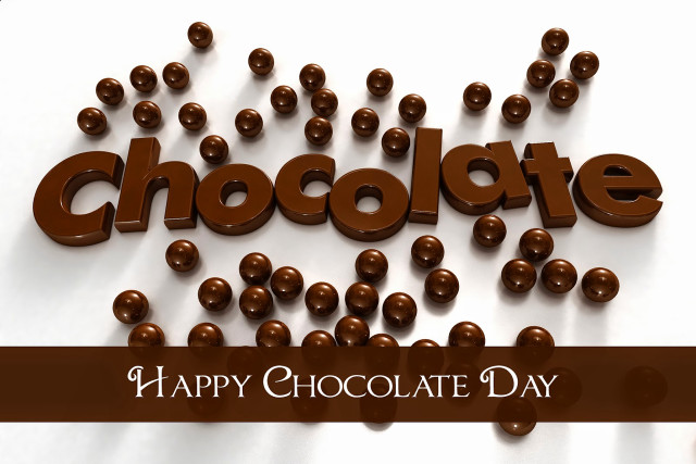 Chocolate happy card heart balls free wallpaper for desktop - medium preview image
