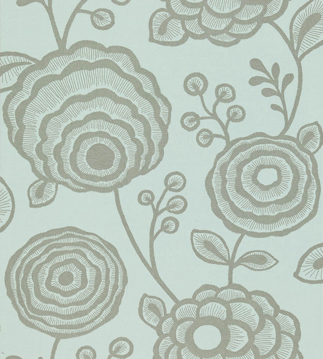 Flower pattern white background brown free wallpaper for tablet - medium preview image