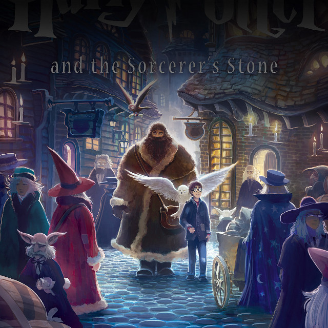 Wizard painting bird hand wizard free wallpaper for tablet - medium preview image