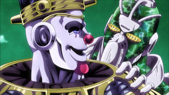 Cartoon character headphones hat on free wallpaper for desktop - medium preview image