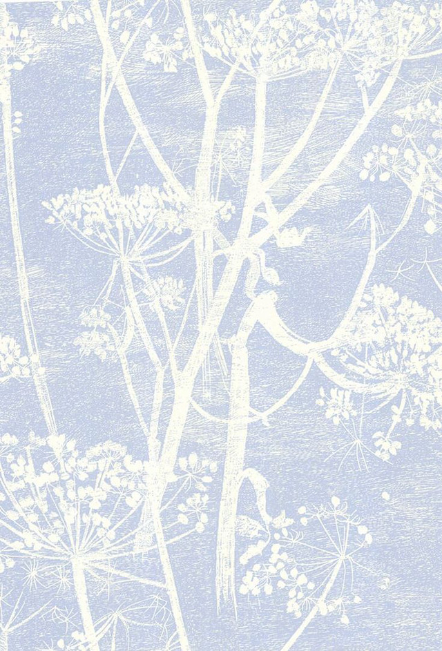 Blue white wallpaper tree flowers free wallpaper for mobile - medium preview image