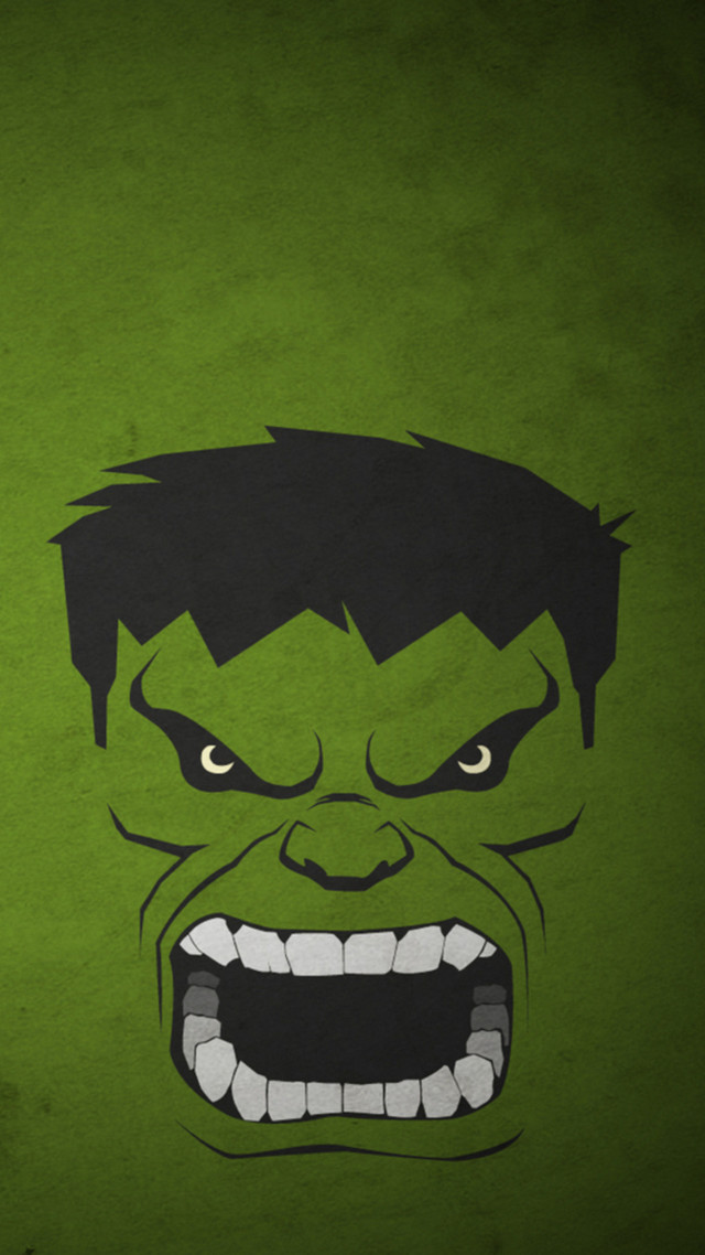 Green wall hulk face background #2 free wallpaper for mobile - medium preview image