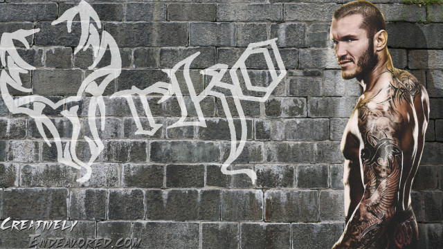 Man tattoo brick wall graffiti free wallpaper for desktop - medium preview image