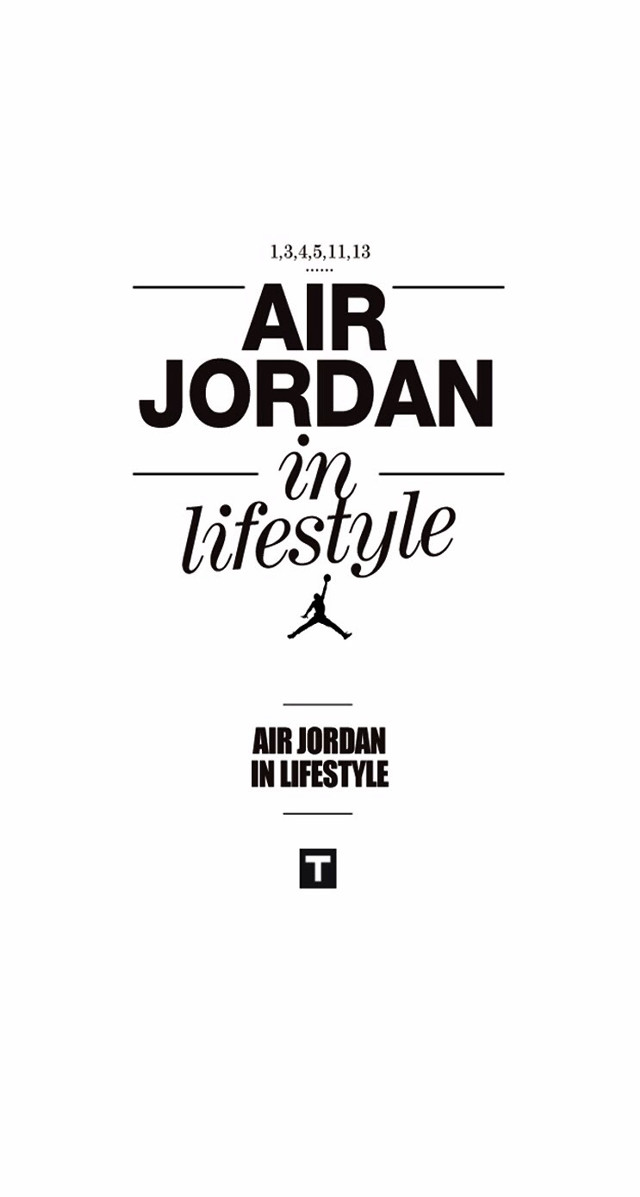 Air jordan white poster black free wallpaper for mobile - medium preview image