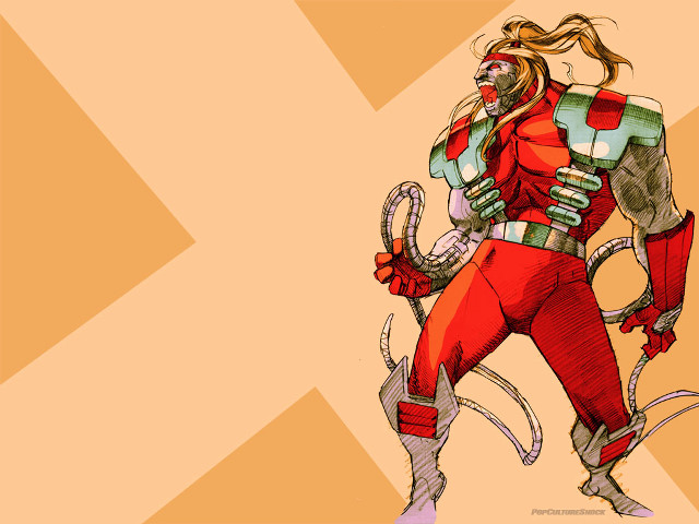 Man red suit metal arm free wallpaper for desktop - medium preview image