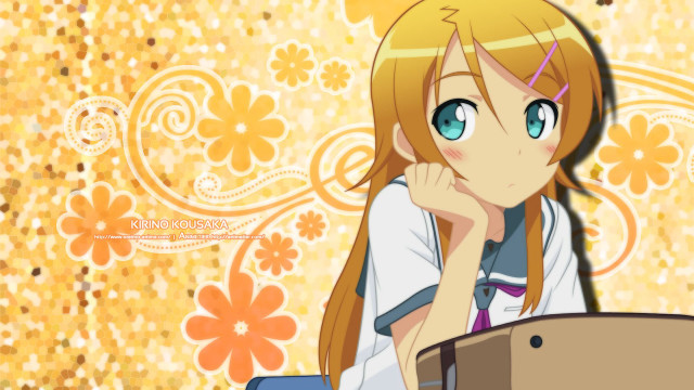 Girl long hair flower wallpaper free wallpaper for desktop - medium preview image