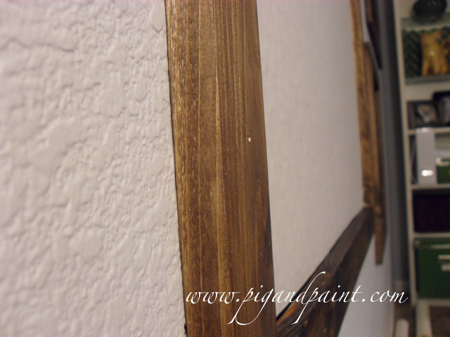 Mirror wooden frame wall shelf free wallpaper for desktop - medium preview image