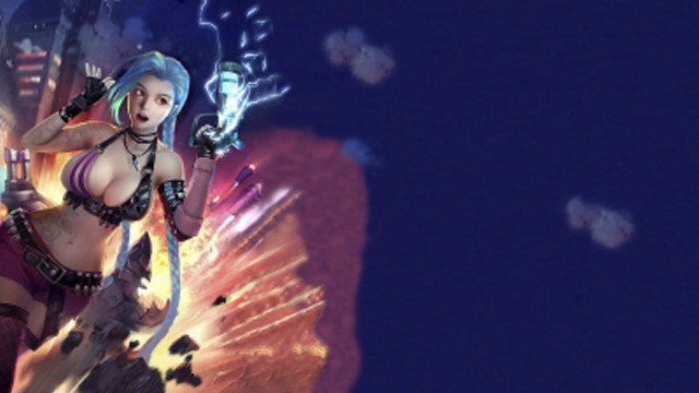 Woman gun video game city free wallpaper for desktop - medium preview image