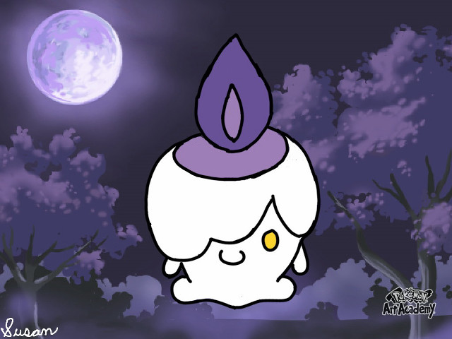 Cartoon white skull purple hat free wallpaper for desktop - medium preview image