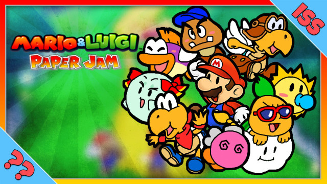 Mario luigi paper jam cartoon free wallpaper for desktop - medium preview image