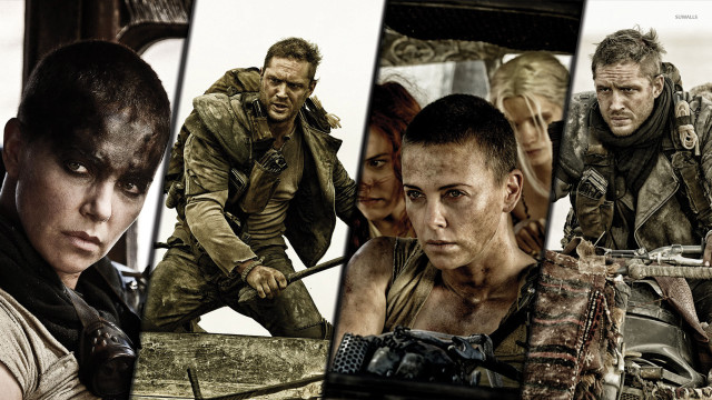 Mad max expendables collage actors free wallpaper for desktop - medium preview image