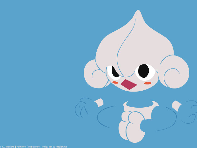 Cartoon character blue background white #4 free wallpaper for desktop - medium preview image