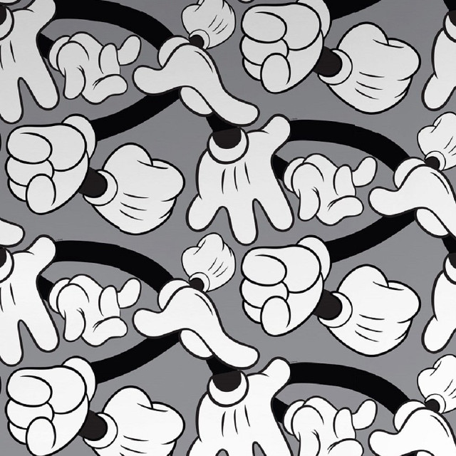 Cartoon black white pattern expressions free wallpaper for tablet - medium preview image