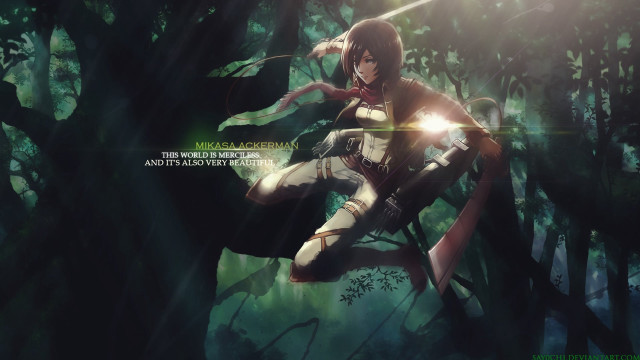 Man forest sword caption mogagagagagagan free wallpaper for desktop - medium preview image