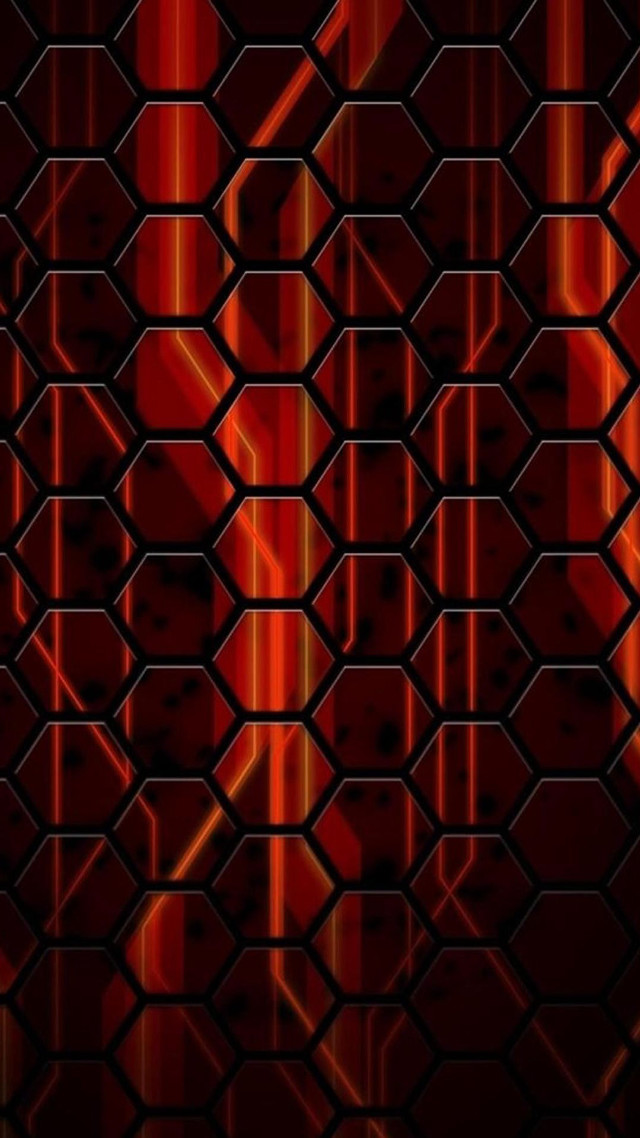 Red background squares lines pattern free wallpaper for mobile - medium preview image