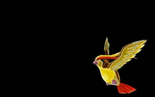 Bird flying wings holography 3d free wallpaper for desktop - medium preview image