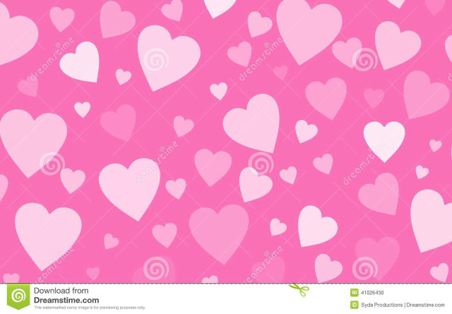 Pink background hearts valentine heart free wallpaper for desktop - medium preview image