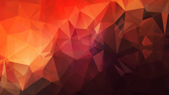 Colorful abstract triangles red background free wallpaper for desktop - medium preview image