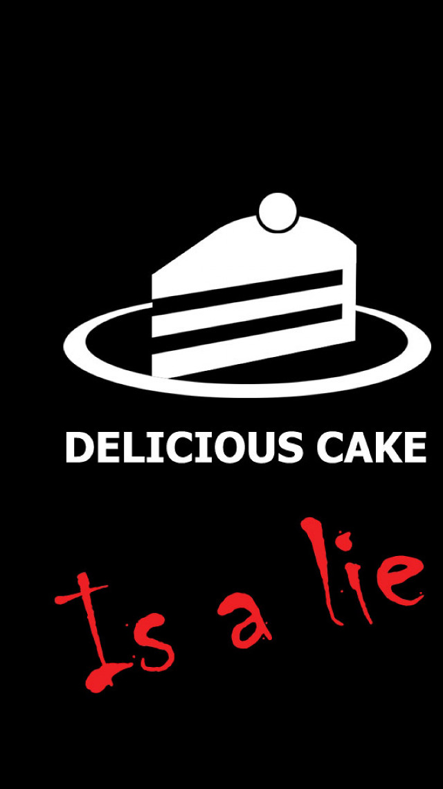 Delicious cake transgressive art poster free wallpaper for mobile - medium preview image