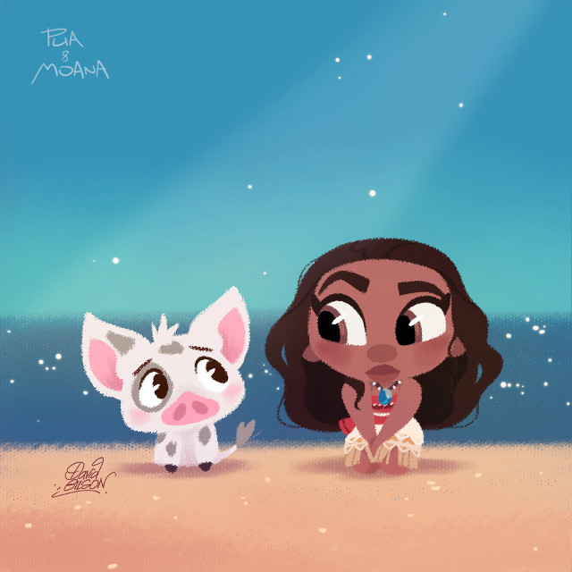 Girl dog beach sky stars free wallpaper for tablet - medium preview image