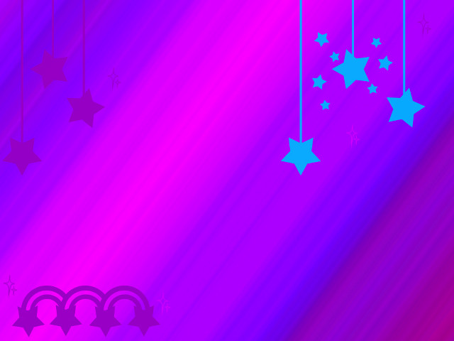 Purple blue background stars clock free wallpaper for desktop - medium preview image