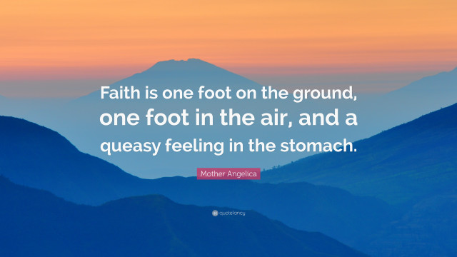 Faith foot ground quote inspiration free wallpaper for desktop - medium preview image