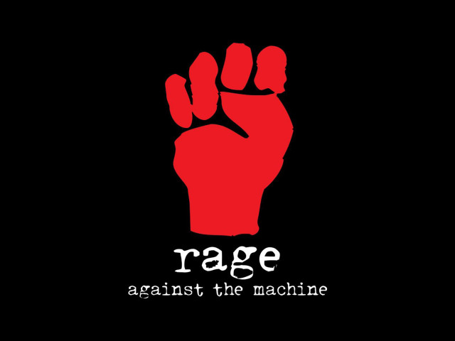 Red hand rage against the #2 free wallpaper for desktop - medium preview image