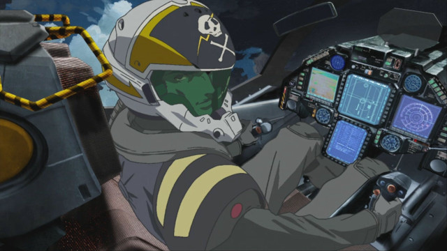 Man pilot helmet cockpit plane free wallpaper for desktop - medium preview image