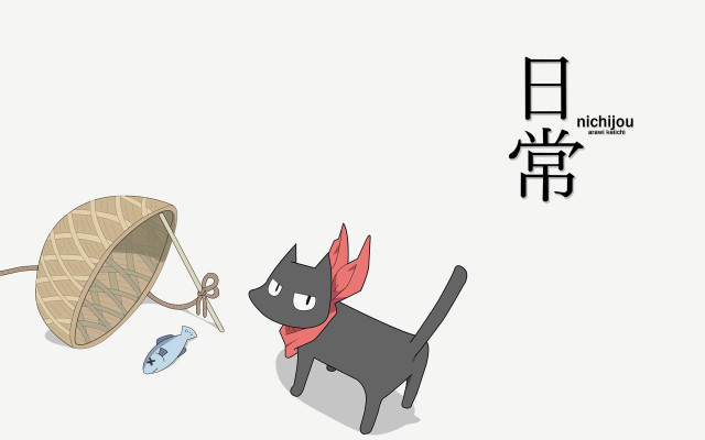 Cartoon cat mouse trap ukiyo free wallpaper for desktop - medium preview image