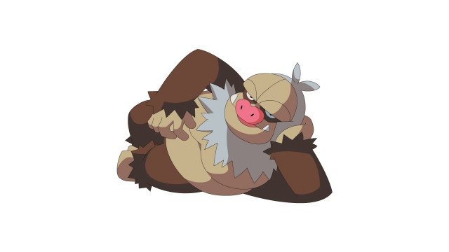 Cartoon cow pink nose sitting free wallpaper for desktop - medium preview image