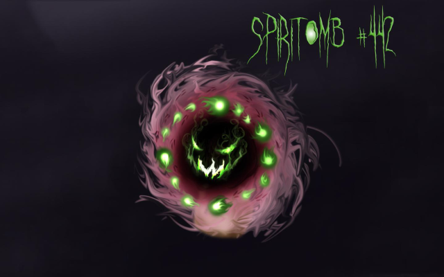 Green black demonic object splatmb free wallpaper for desktop - medium preview image