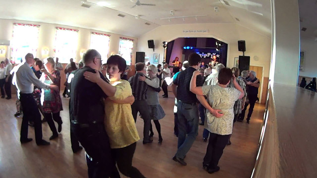 Dancing group people room wooden free wallpaper for desktop - medium preview image