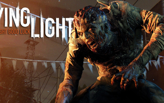 Creepy bloodied creature dying light free wallpaper for desktop - medium preview image