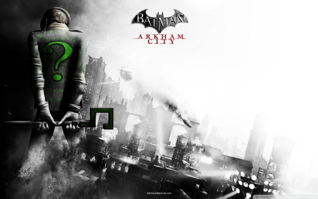 Batman arkham city man suit free wallpaper for desktop - medium preview image
