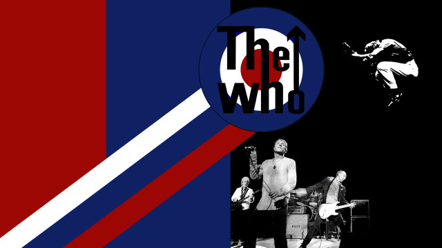 Man microphone band logo collage free wallpaper for desktop - medium preview image