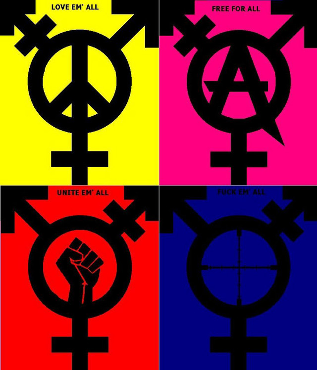 Colorful symbols poster art design free wallpaper for tablet - medium preview image