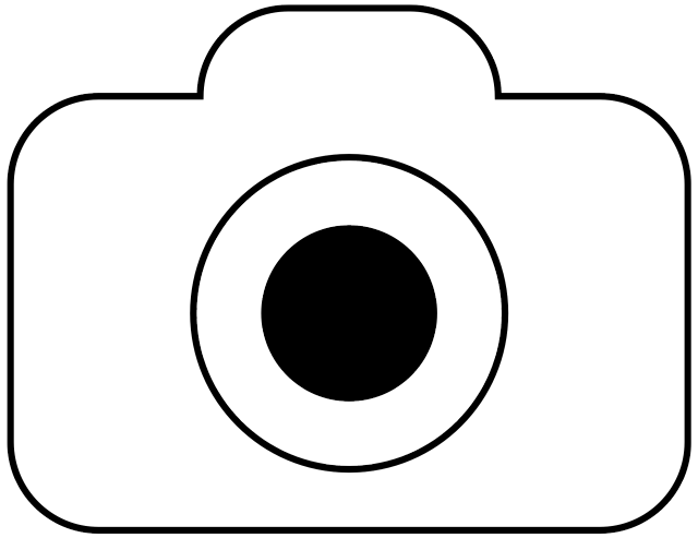Camera black circle white background free wallpaper for desktop - medium preview image