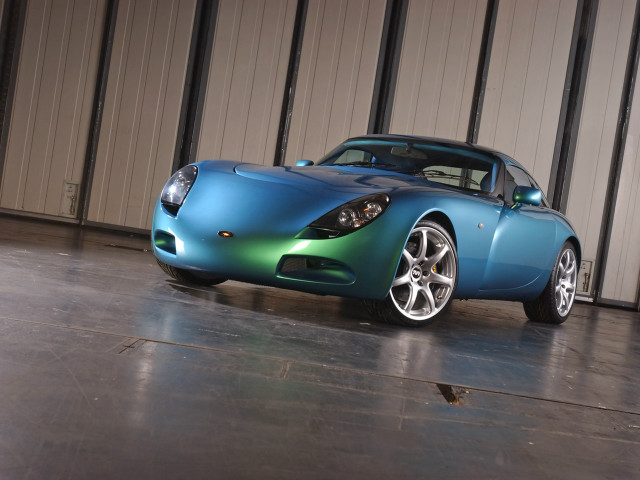 Blue green sports car garage free wallpaper for desktop - medium preview image